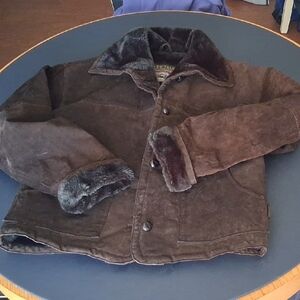 Pacific Trail  Dark Brown Fur-Lined Puffer Jacket